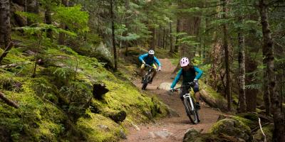 Mountain biking in Grinton 