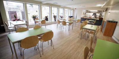 YHA Alnwick dining room