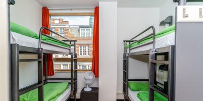 YHA London Central bunk beds