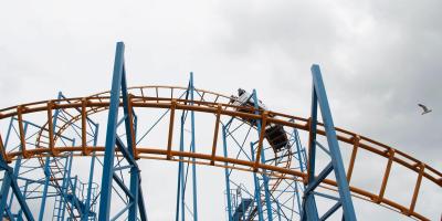 Roller coaster at Brean Leisure Park