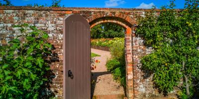 Helmsley Walled Garden through this door in a wall