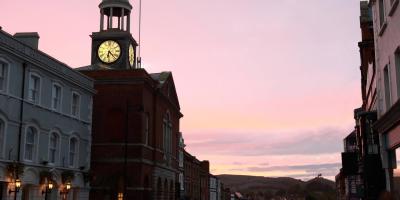 Bridport Town Hall, near the Museum