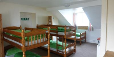 YHA Borth bedroom