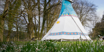 Tipis at YHA Grasmere 