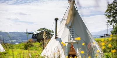 Tipi at YHA Windermere