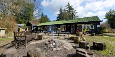 YHA Jordans firepit and seating