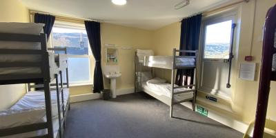 Bedroom with bunk beds