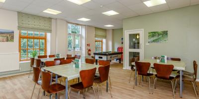 Dining room at YHA Osmotherley