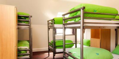 YHA York bed in shared room