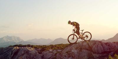 Mountain biking