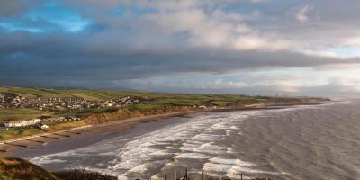 St Bees beach from St Bees Head