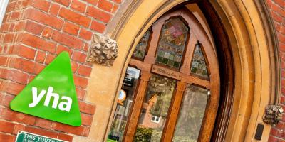 YHA Canterbury Doorway