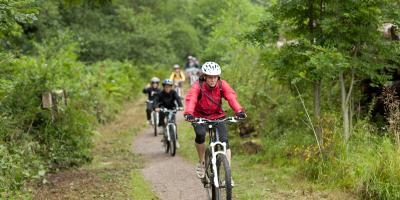 Mountain biking