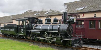 Brecon Mountain Railway steam train No. 2