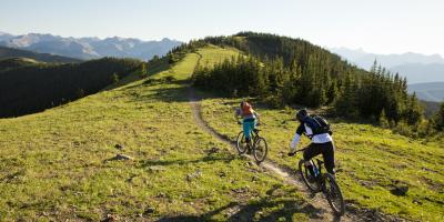 Mountain biking in Haworth 