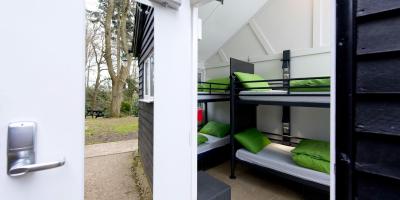 Patio door to bedroom