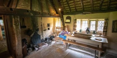 Ryedale Folk Museum, internal of a farm house