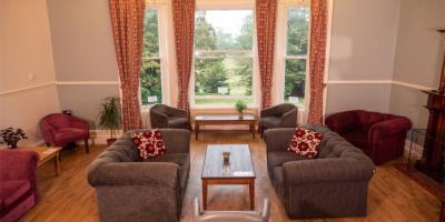 Lounge area at YHA Grasmere