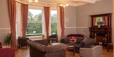 Lounge area at YHA Grasmere