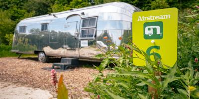 Airstream at YHA Eden Project