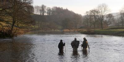 Men fishing in English river