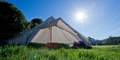 YHA Wye Valley bell tent