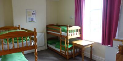 YHA Borth bedroom