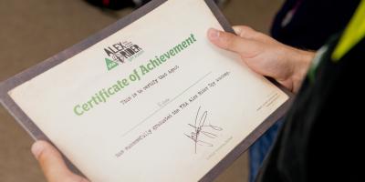 Alex Rider certificate of achievement