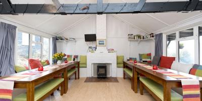 YHA Jordans dining area