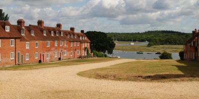 Bucker's Hard cottages in New Forest