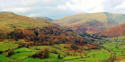 Walking and Rambling around Windermere, view of Troutbeck Valley