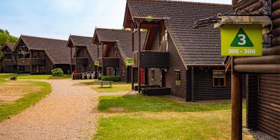 View of YHA London Lee Valley lodges