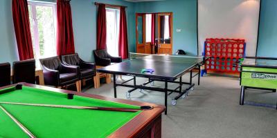 YHA Borrowdale games room