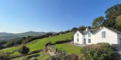 YHA Rowen with view over countryside 