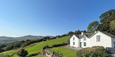 YHA Rowen with view over countryside 