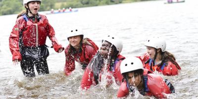 Adventure Okehampton, kids gorge walking