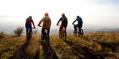 Mountain biking in Scarborough 