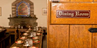 YHA St Briavels Dining room 