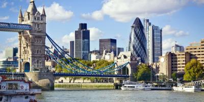 London Skyline near Tower Bridge