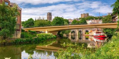 Durham Cathedral on a sunny day