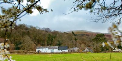 YHA Brecon Beacons Danywenallt view