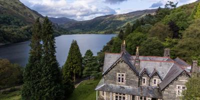 View over YHA Snowdon Bryn Gwynant