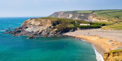 Gunwalloe Church Cove Beach