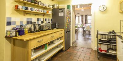 YHA Ninebanks self-catering kitchen