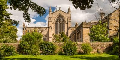 View of Hexham Abbey