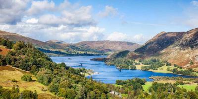 Ullswater on a sunny day in Spring