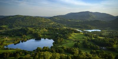 View of Devon countryside