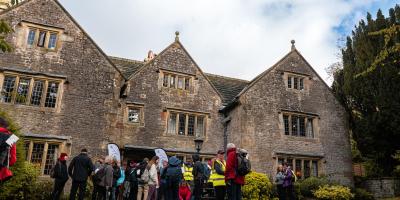 Social walk from YHA Hartington Hall during festival of walking