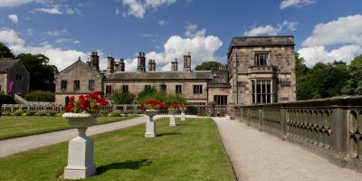 YHA Ilam Hall exterior in summer