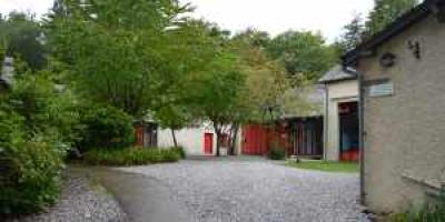 YHA Hawkshead Courtyard exterior